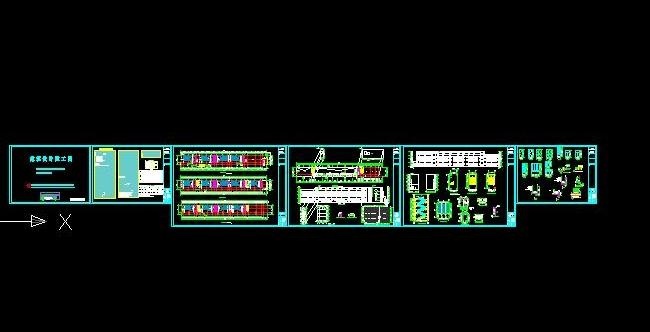 文山市某三层幼儿园框架结构施工图