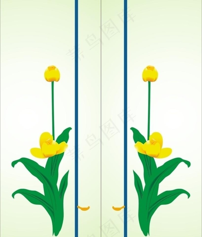 兰花cdr矢量模版下载