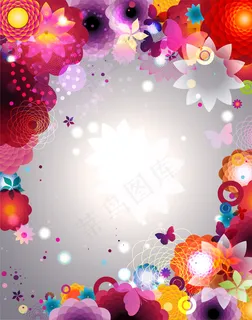 矢量花边宣传光芒线条灰底广告 矢量花边宣传光芒线条灰底广告