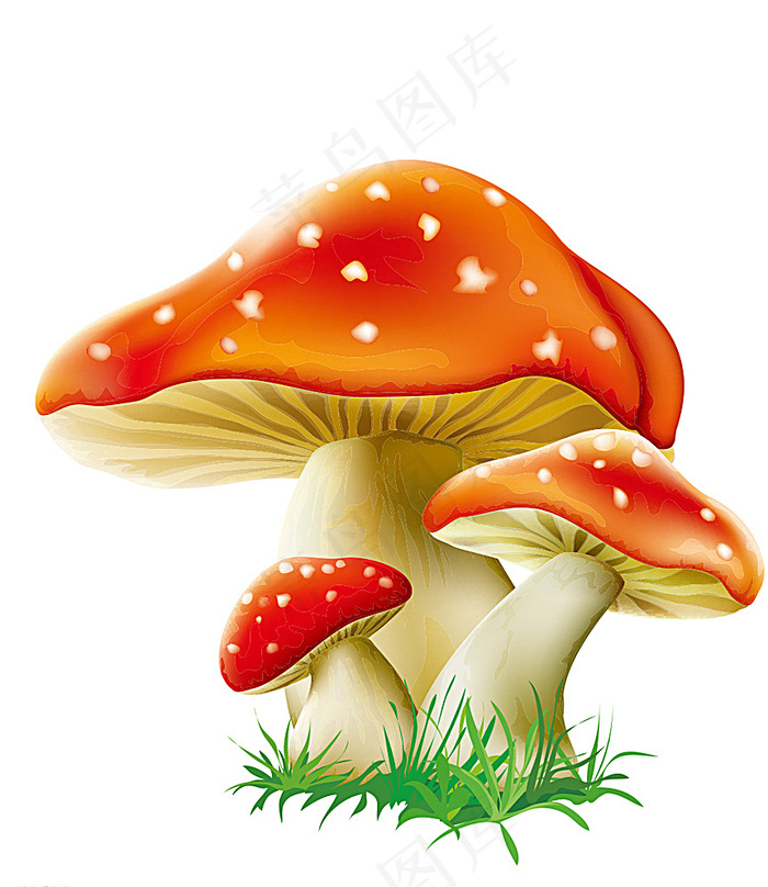 卡通蘑菇矢量图片eps,ai矢量模版下载