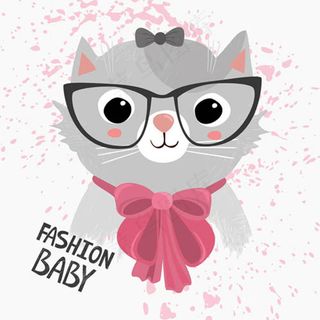 卡通猫咪矢量素材