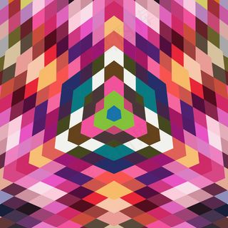 与你的文本背景的地方复古几何形状的...