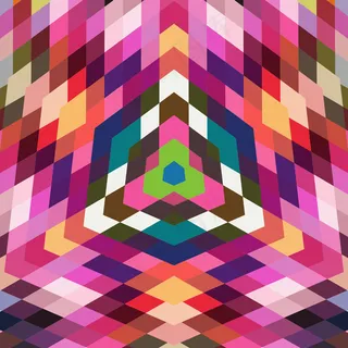 与你的文本背景的地方复古几何形状的...