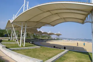 胶南城市阳台 海岸图片