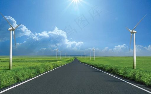 公路 蓝天白云图片 公路 蓝天白云图片