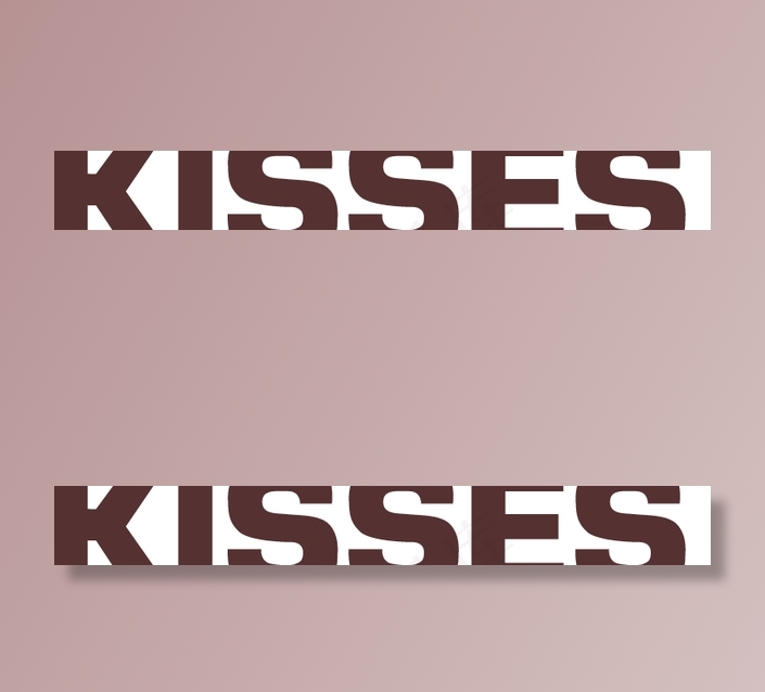 Hershey‘s kisses ...ai矢量模版下载