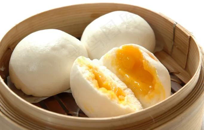 奶黄包、早餐、 美食、食物、饮食行业、宵夜、包点