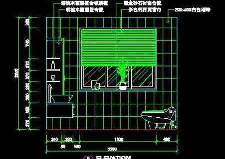 别墅实例、中式风格场景cad详图素...