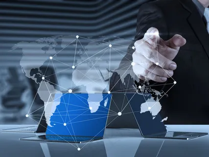 网络商务科技背景图片 网络商务科技背景图片