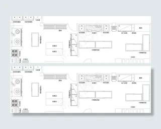 餐厅厨房布置图图片