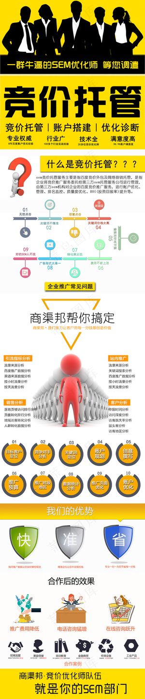 商渠邦竞价推广您的SEM部门