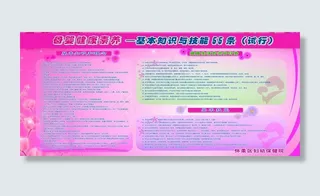 母婴健康素养图片