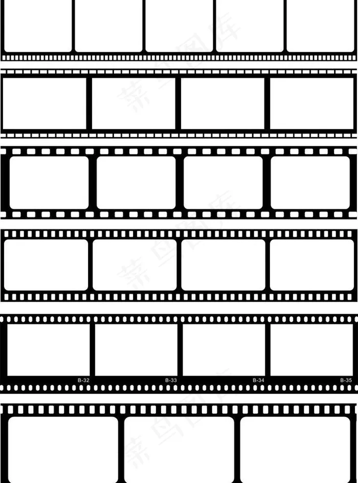 边框图片cdr矢量模版下载