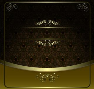 欧式花纹背景图片