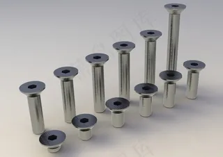 扁头螺钉1 / 4“