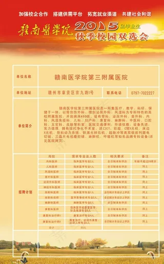 三医院招聘海报图片