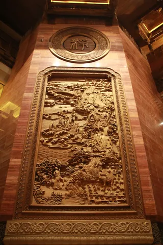 灵山胜境 木雕图片