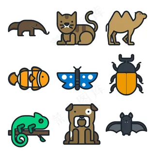 动物icon图标