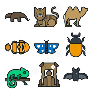 动物icon图标