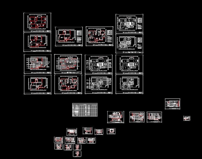 纯中式附效果图CAD
