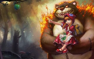 英雄联盟安妮小红帽精美皮肤下载