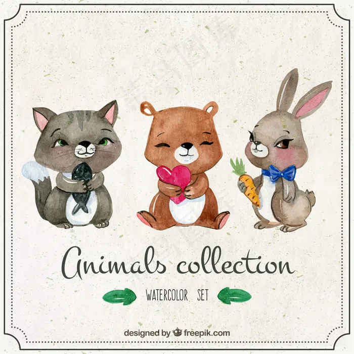 可爱卡通矢量猫eps,ai矢量模版下载