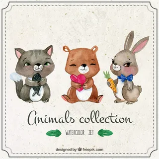 可爱卡通矢量猫