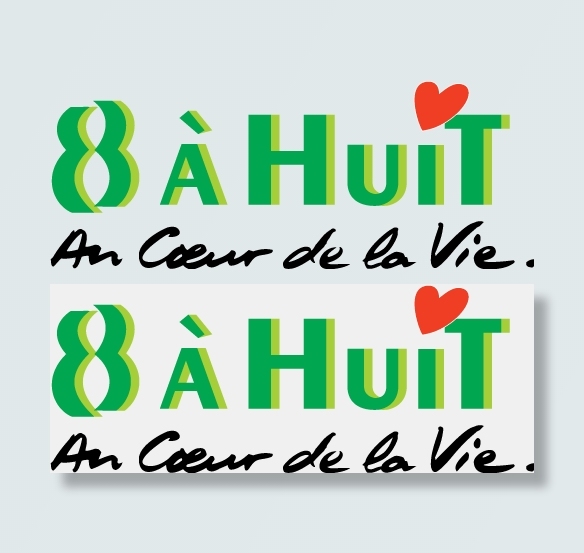 8 AU COEUR LA VIE...ai矢量模版下载