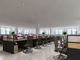 公司办公场所效果图