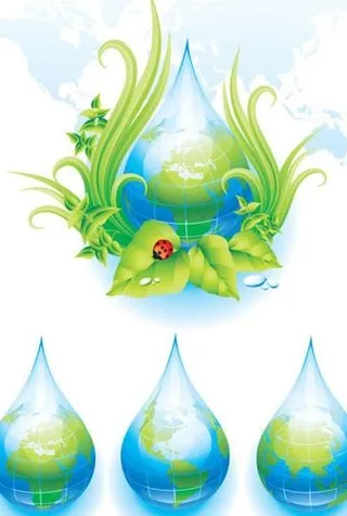 环保主题矢量素材二