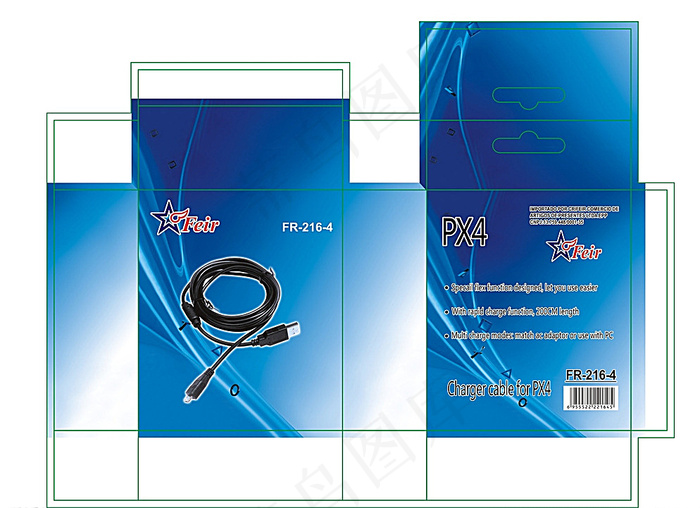 PX4盒子 游戏盒图片(300X220)cdr矢量模版下载