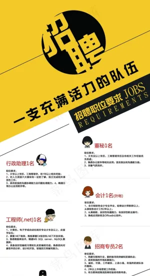 招聘易拉宝