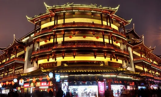 豫园元宵节装饰图片