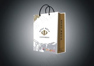 税务局拎袋设计 古典味道图片