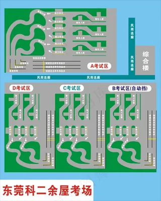 写真  驾校  训练图   场地图  海报  科二