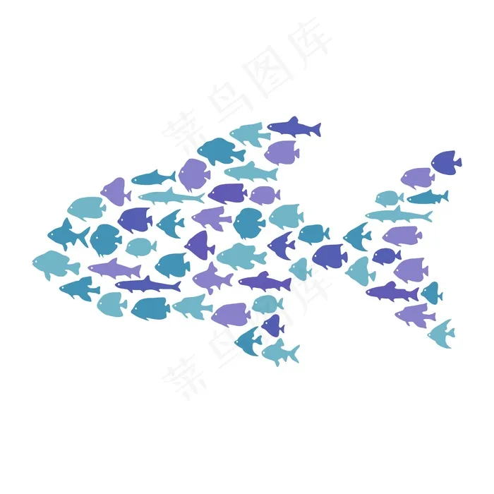 生活元素海洋元素鱼