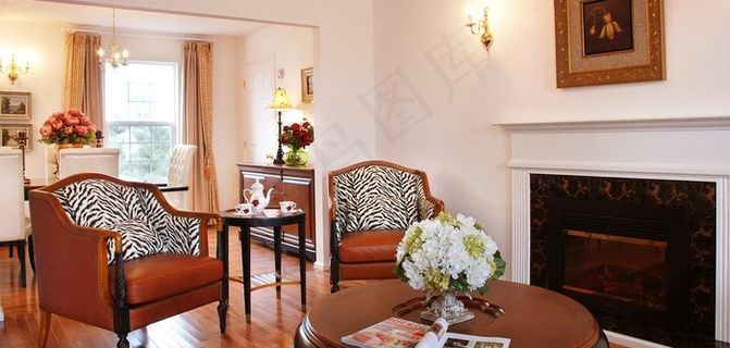 欧式小客厅图片