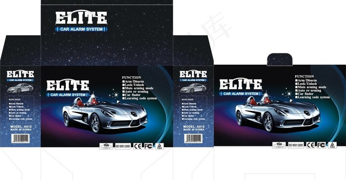 汽车包装盒图片