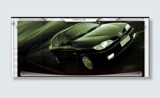 汽车行业网页flash网页素材