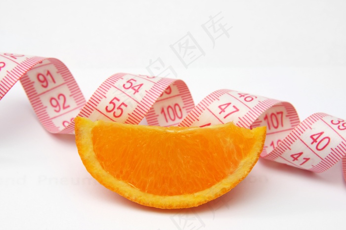 橙色和卷尺