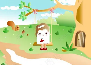 春天绿色风景图片