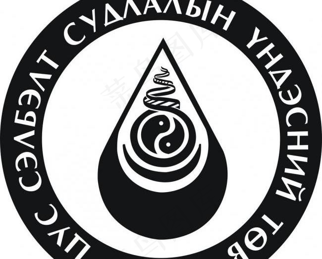 蒙古标志图片cdr矢量模版下载