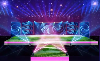 T形梦幻LED舞台显示屏地砖显示屏