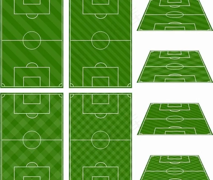 足球场平面图图片eps,ai矢量模版下载