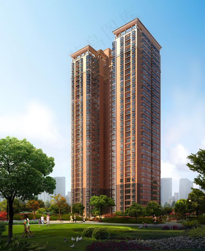 高档小区图片