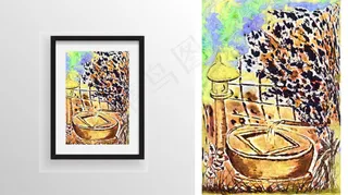 室内挂画装饰素材