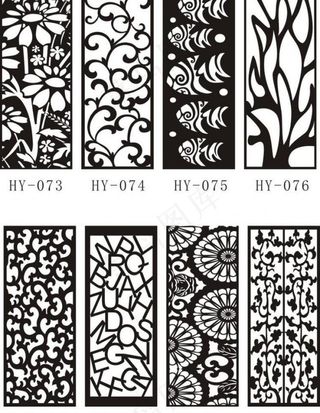 镂空雕刻花纹图片