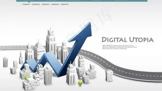 商务网络信息背景设计矢量素材三