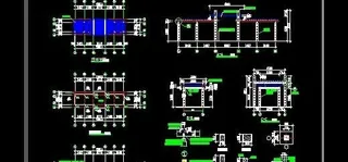 花架施工大样详图