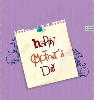 母亲节贺卡 海报图片